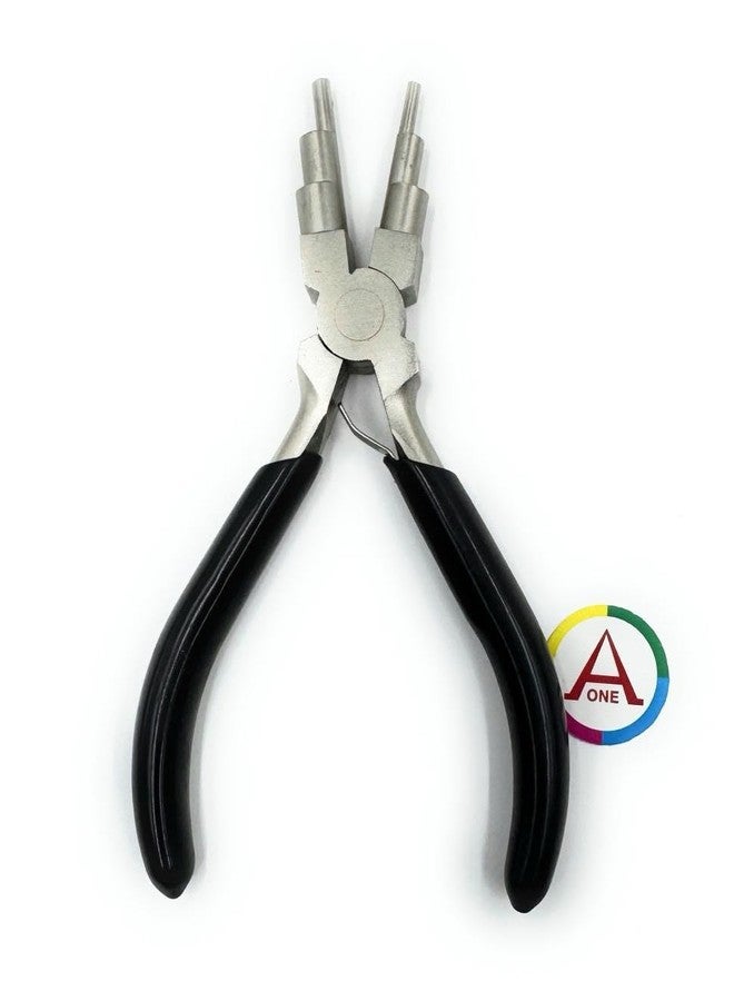 أون كماشة تشكيل حلقات الأسلاك الفولاذية الثقيلة من Aone، 6 في 1، مقاس 3-10 مم، متعددة الاستخدامات لتشكيل حلقات الأسلاك، وحلقات التثبيت، وحلقات الوصل، والخطافات، وصناعة المجوهرات بالخرز، وصناعة النماذج، والأعمال اليدوية والهوايات - Image 5